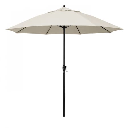 California Umbrella 9' Bronze Aluminum Market Patio Umbrella, Pacifica Canvas 194061337738